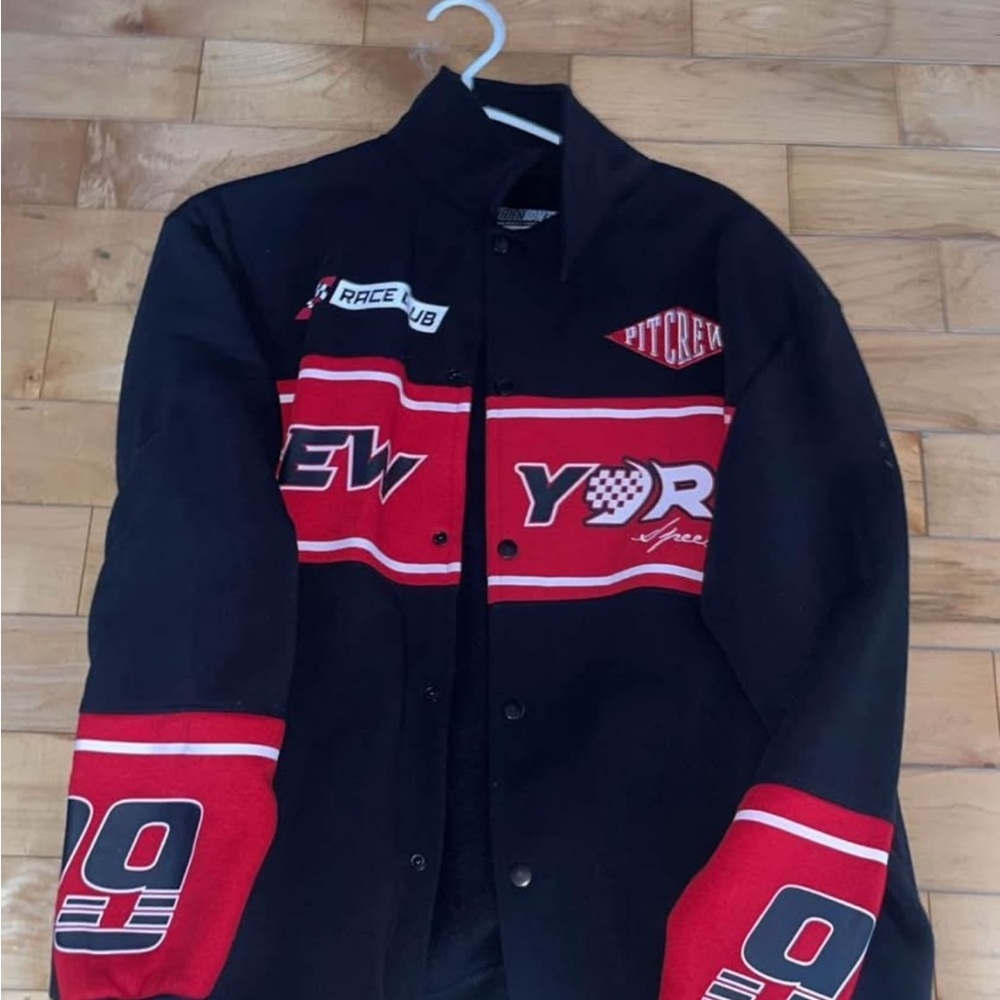 Black and Red Racing Jacket